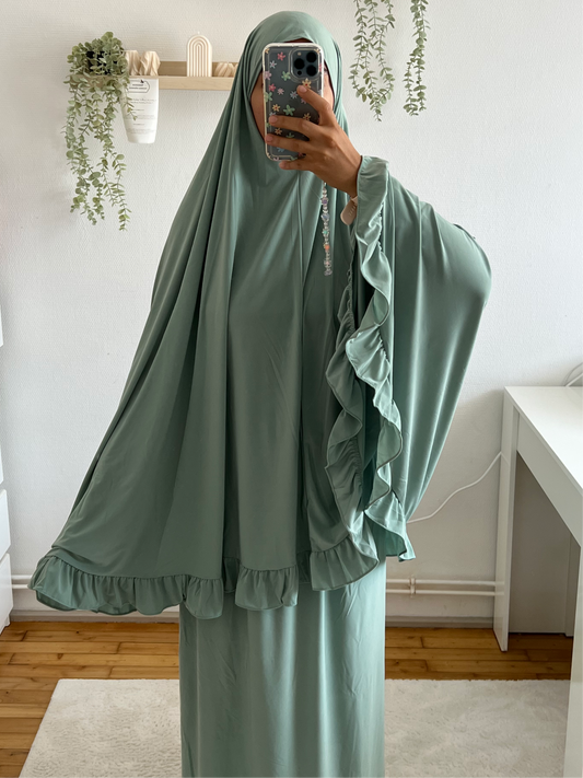 Tenue de prière - Vert amande